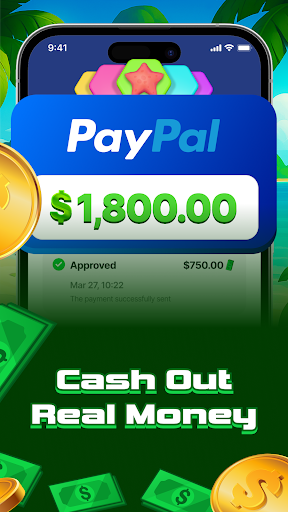 Hexa Flip: Sorting Money Game ekran görüntüsü