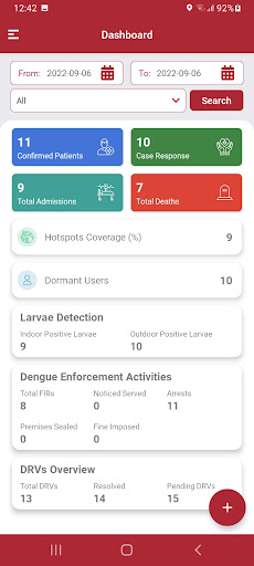 Dengue Situation App ekran görüntüsü