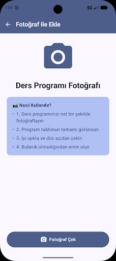 Öğretmen Haftalık Ders Program ekran görüntüsü