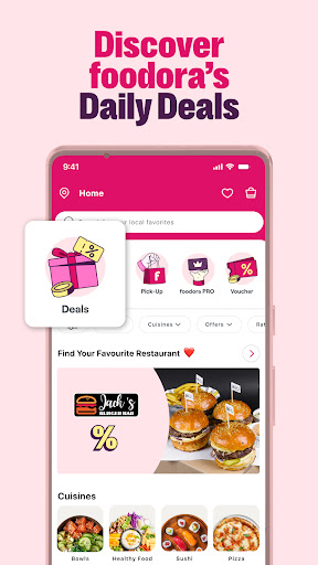 foodora: Food & Groceries ekran görüntüsü