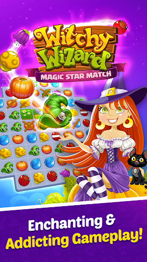Witchy Wizard Match 3 Games ekran görüntüsü