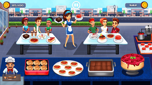 Cooking Cafe - Watch Game ekran görüntüsü