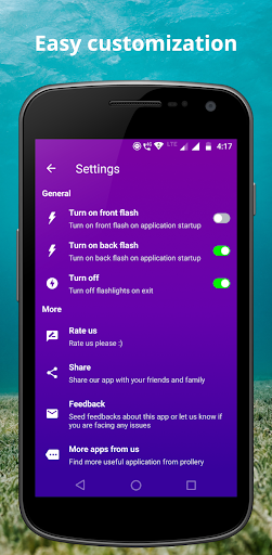 FlashLite -Lite flashlight app ekran görüntüsü