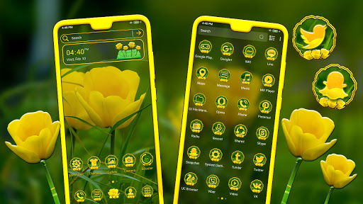 Yellow Tulip Theme ekran görüntüsü