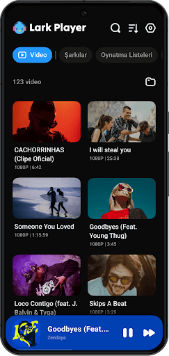 Lark Player: Müzik Çalar MP3 ekran görüntüsü