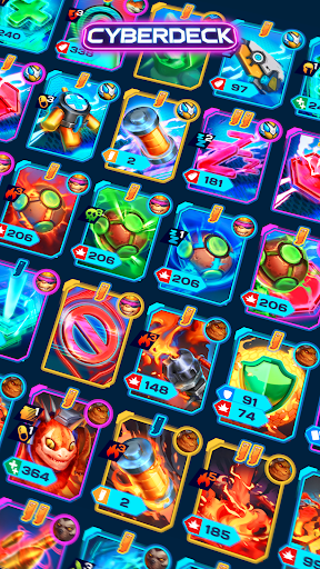 Cyberdeck: RPG Card Battle ekran görüntüsü