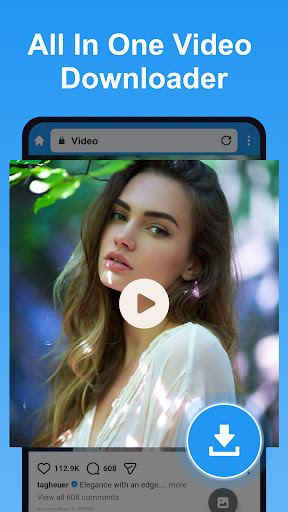 Pure Video Downloader - Player ekran görüntüsü