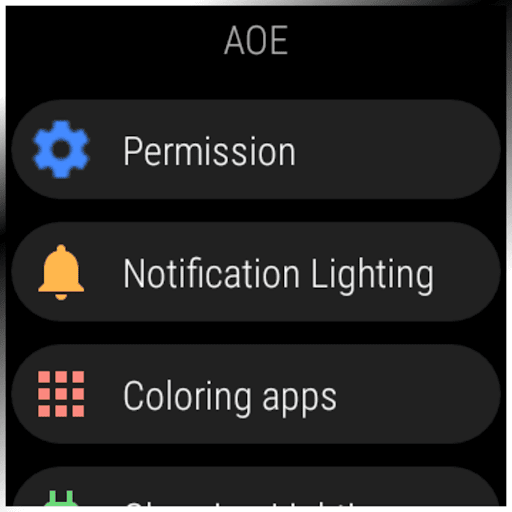 Watch Edge Light - AOE Wear OS ekran görüntüsü