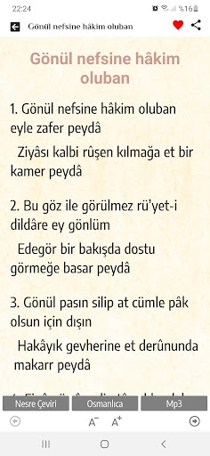 Dîvân-ı Hulûsî-i Dârendevî ekran görüntüsü