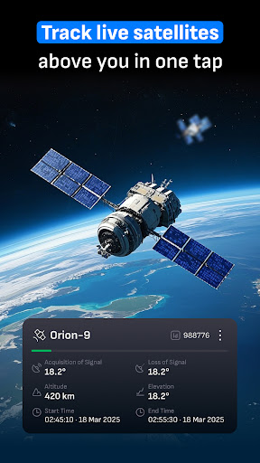 Satellite Tracker ISS Live Map ekran görüntüsü