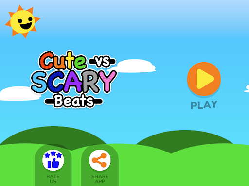 Sprunki Cute vs Scary Beats ekran görüntüsü