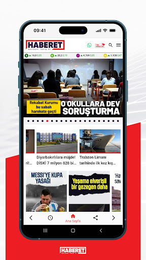 Haberet ekran görüntüsü