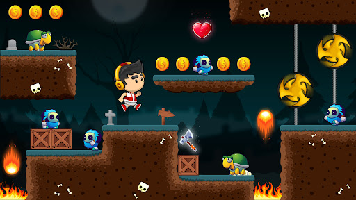 Super Marino: Jungle Adventure ekran görüntüsü