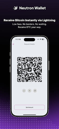 Neutron: LN Bitcoin Wallet ekran görüntüsü