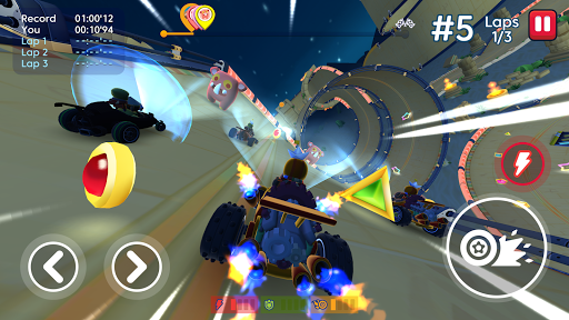 Starlit On Wheels: Super Kart ekran görüntüsü