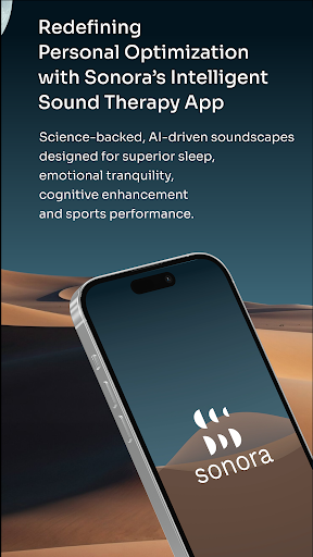 Sonora AI-driven Sound Therapy ekran görüntüsü