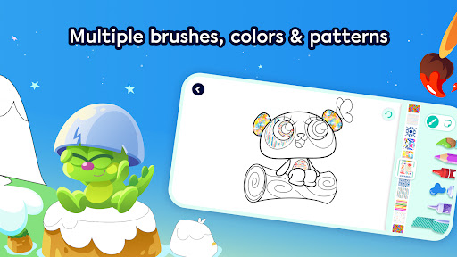 Moshi Coloring World ekran görüntüsü
