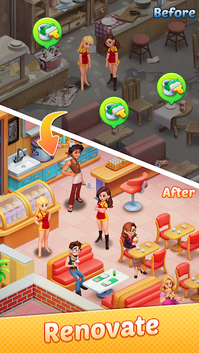 Gossip Girls Restaurant-Merge ekran görüntüsü