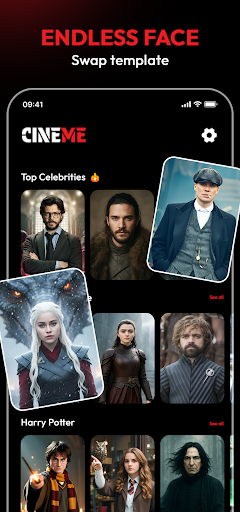AI Super Star Look: CineME ekran görüntüsü