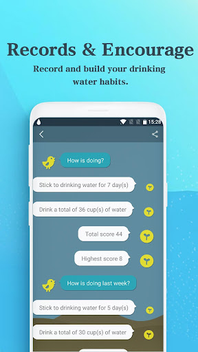 Klik8: Drink water reminder ekran görüntüsü
