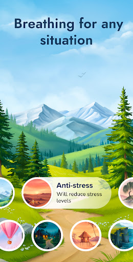 Zen: antistress prana breathe ekran görüntüsü