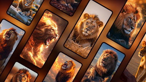 Lion Wallpapers 4K ekran görüntüsü