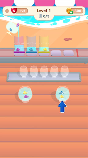 Fish in the bowl - sort puzzle ekran görüntüsü