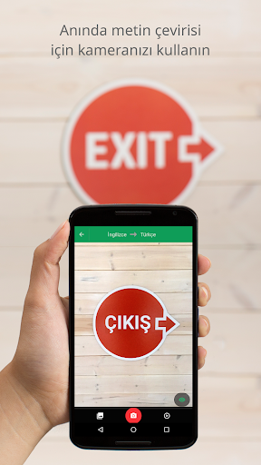 Google Çeviri ekran görüntüsü