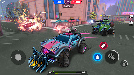 Battle Cars: Araba Savaşları ekran görüntüsü
