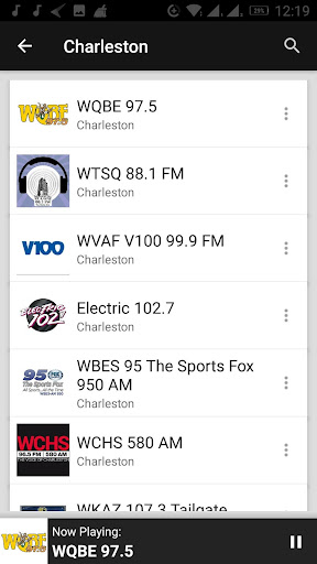 West Virginia Radio Stations ekran görüntüsü