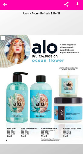 Avon Catalog ekran görüntüsü