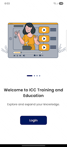 ICC Training and Education ekran görüntüsü