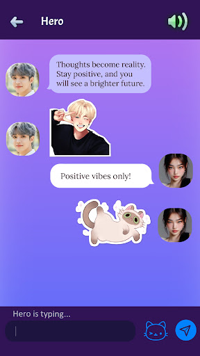 Kpop Call: Chat with Idols ekran görüntüsü
