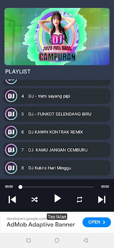 DJ 2025 Full Bass Campuran ekran görüntüsü