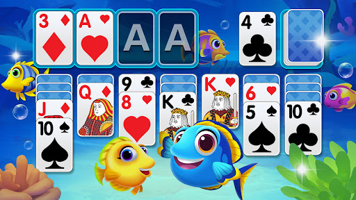 Solitaire Fish Game ekran görüntüsü