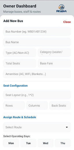 ROAM : Bus Partners ekran görüntüsü
