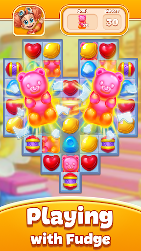Candy Pop Story : Match 3 ekran görüntüsü