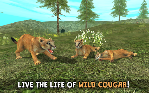 Wild Cougar Sim 3D ekran görüntüsü