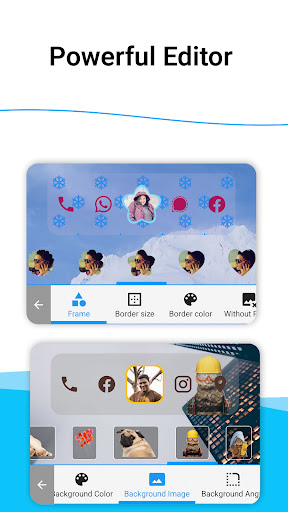Kişiler Widget'i ekran görüntüsü