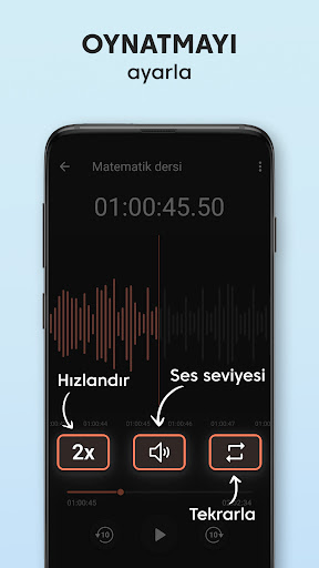 Ses Kaydedici Plus - Kayıt ekran görüntüsü