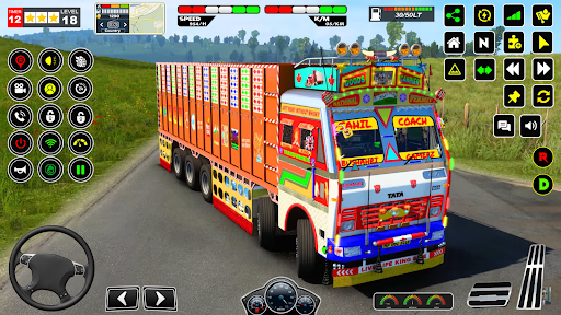 Indian Truck Drive Offroad 3D ekran görüntüsü