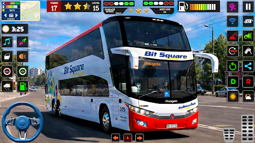 Ultimate Bus Driving 3d Game ekran görüntüsü