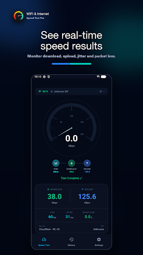 WiFi & Internet Speed Test Pro ekran görüntüsü