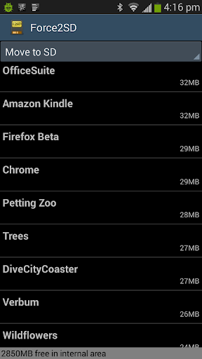 Force2SD lite [root] ekran görüntüsü