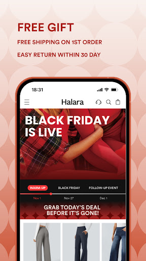 Halara ekran görüntüsü
