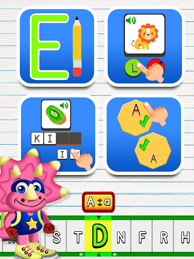 ABC Dinos: Kids Learn to Read ekran görüntüsü