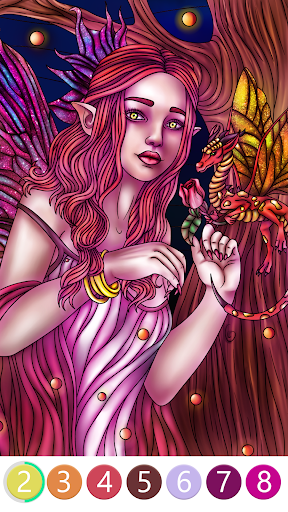 Coloring - Color by Number ekran görüntüsü
