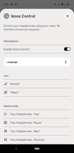 Bose QC Earbuds ekran görüntüsü