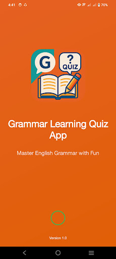 Grammar Learning Quiz App ekran görüntüsü