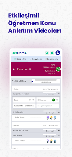 JetDers ekran görüntüsü